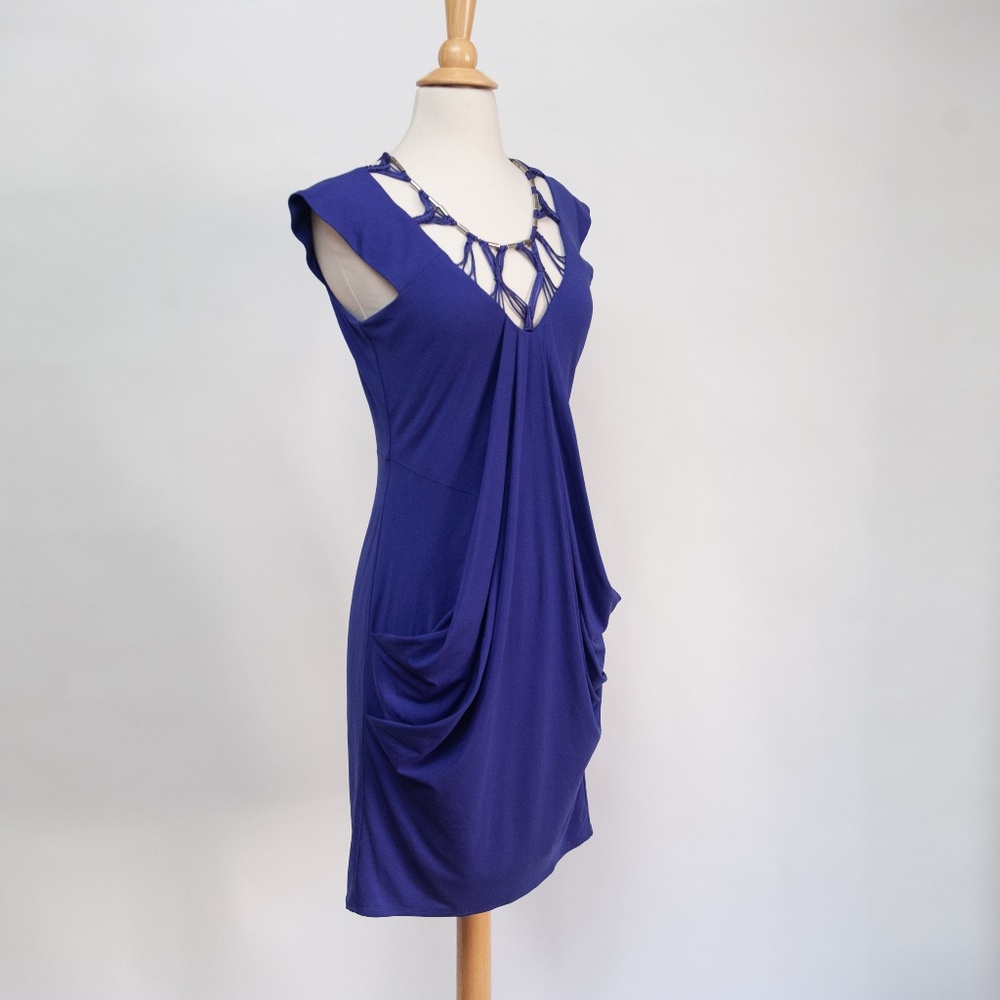 Karen Millen Draped Mini Cocktail Dress